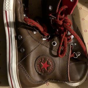 Converse all star leather